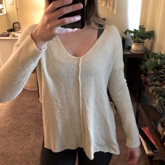 Long sleeve sweater blouse - Picture 1 of 4